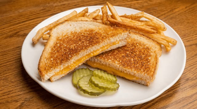 Grilled Cheese Sandwich.