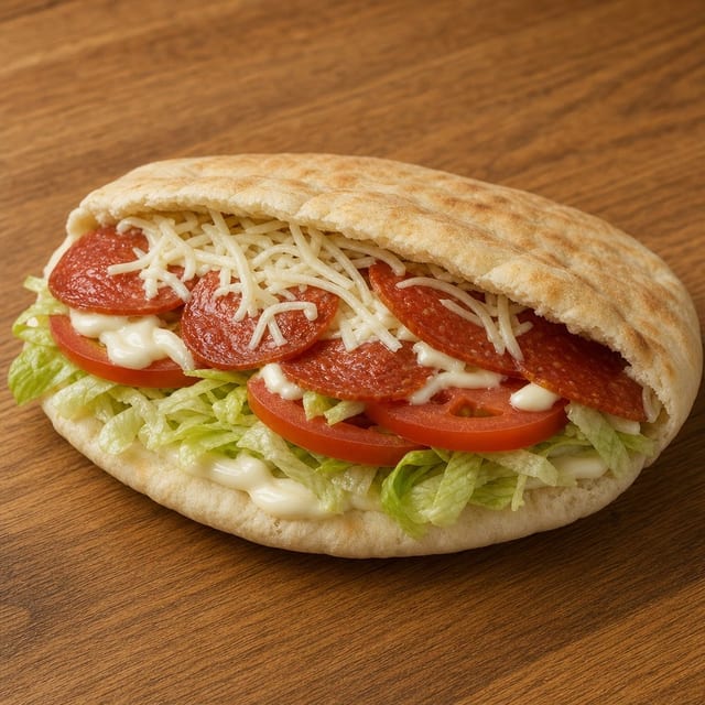 Pepperoni Pita.