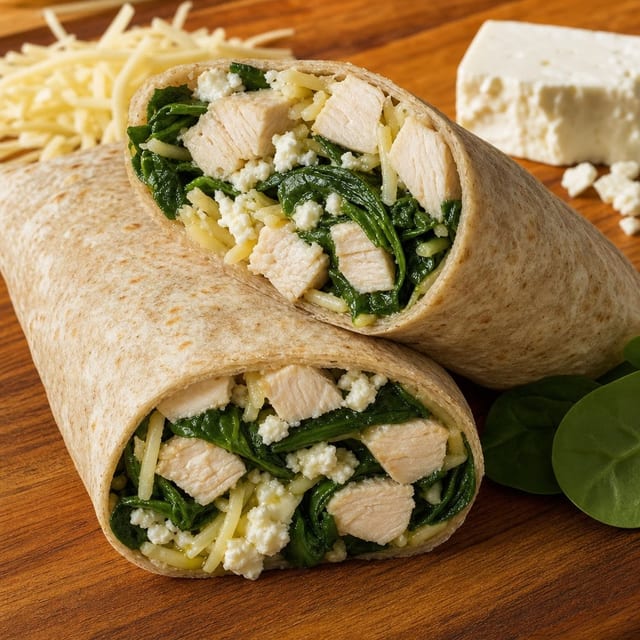 Chicken Europa Wrap.