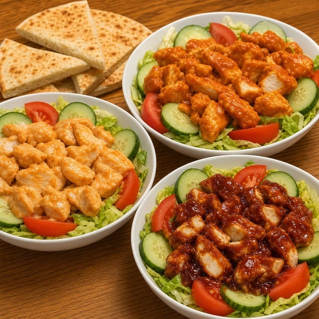 Boneless Buffalo Chicken Salad.