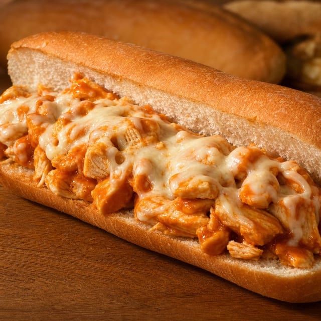 Buffalo Chicken Grinder.