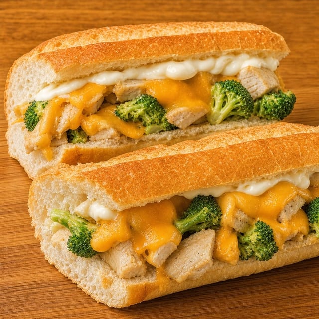 Chicken Divan Grinder.