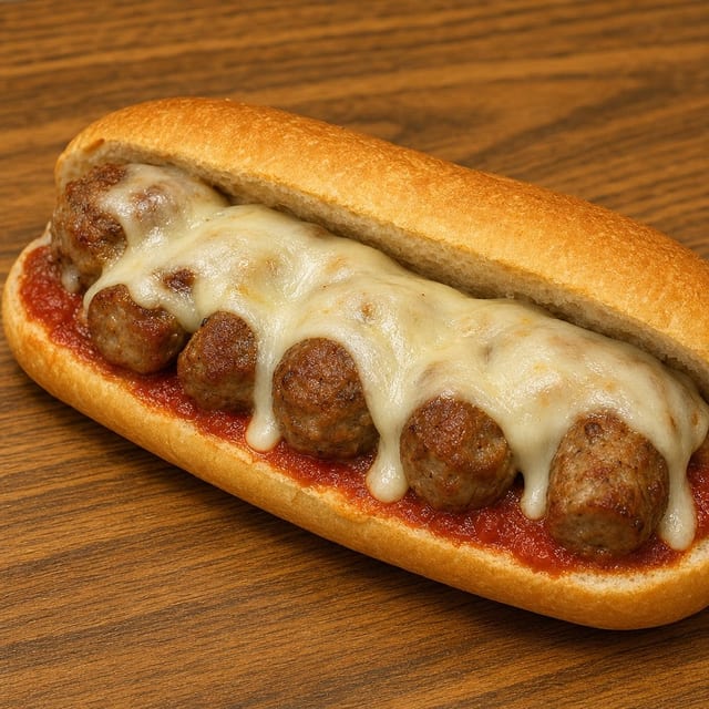 Meatball & Sausage Grinder.
