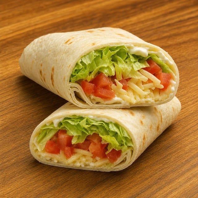 Vegetarian Wrap.