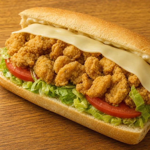 Fried Clams Grinder.