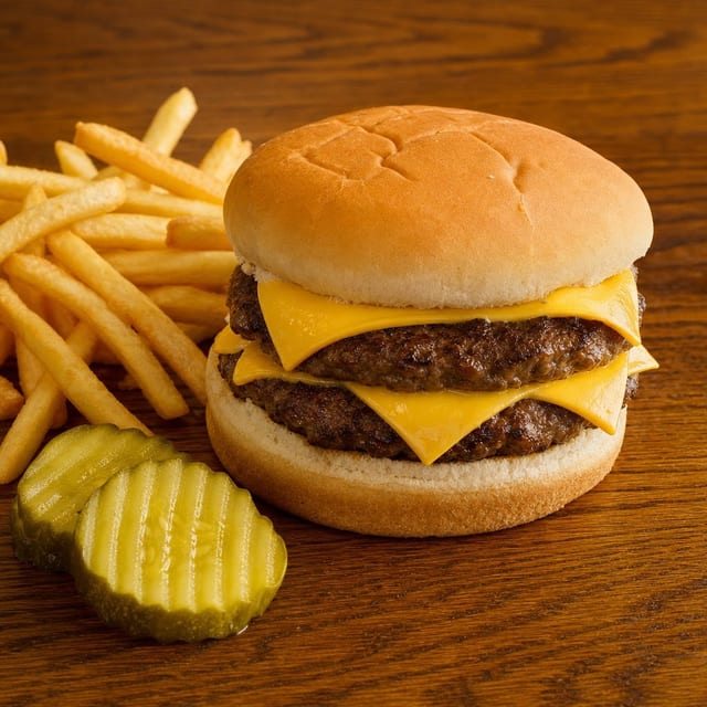 Double Cheeseburger.