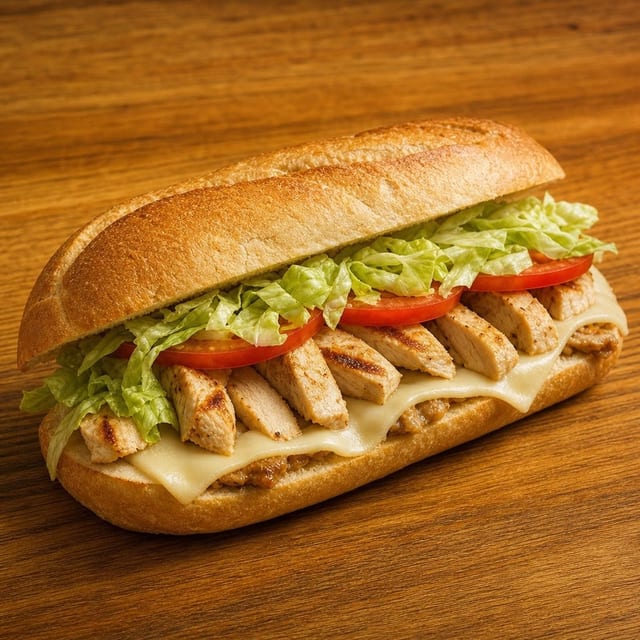 Grilled Chicken Grinder.