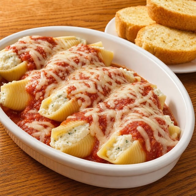 Buy One Stuffed Shells & Get Second Free Lunch.