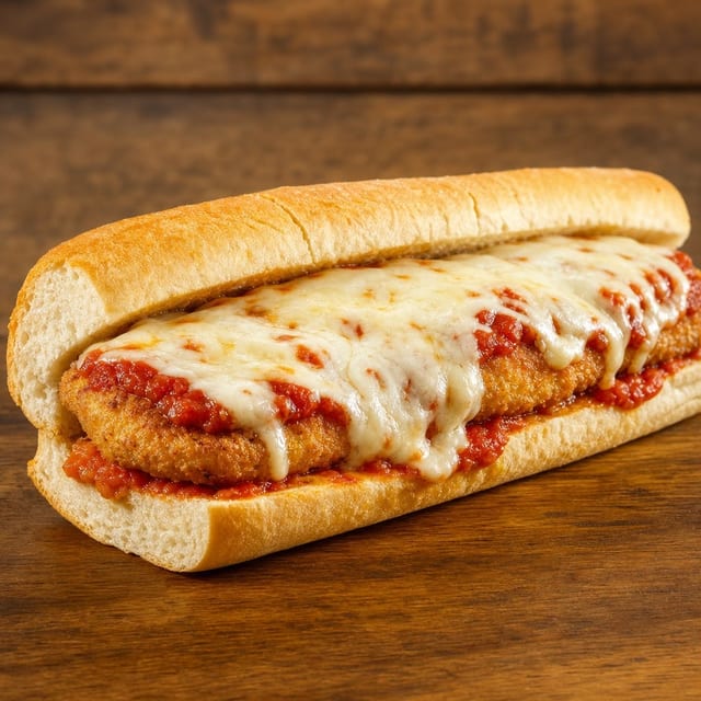 Chicken Parmigiana Grinder.