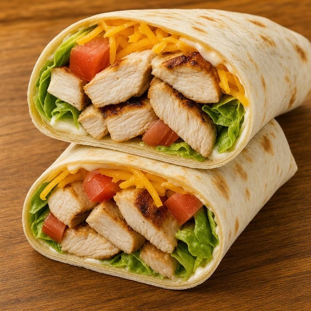 Grilled Chicken Wrap.