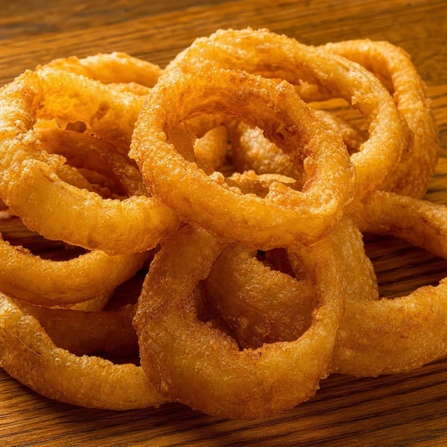Battered Onion Rings.