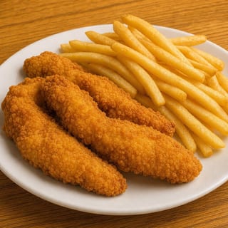 Kid's Chicken Tenders With French Fries