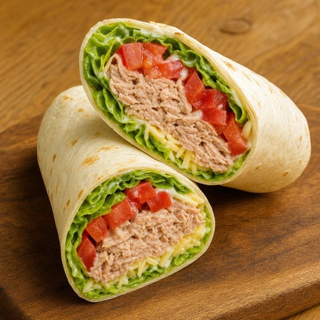 Tuna Fish Wrap.