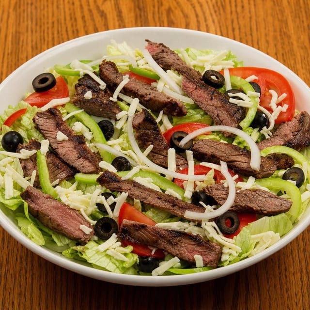 Steak Salad Supreme.