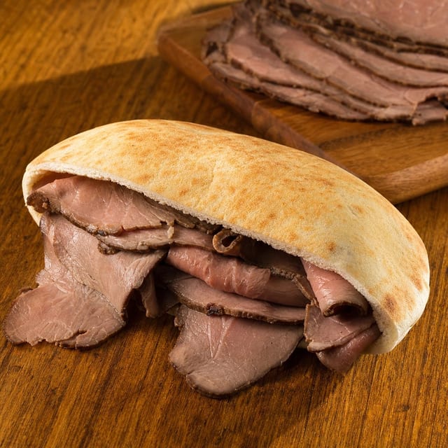 Roast Beef Pita.