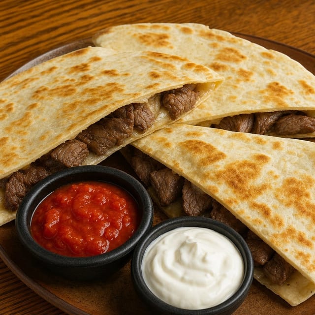 Quesadillas With Steak.