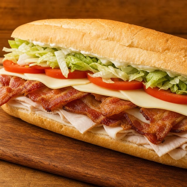Turkey Club Grinder.