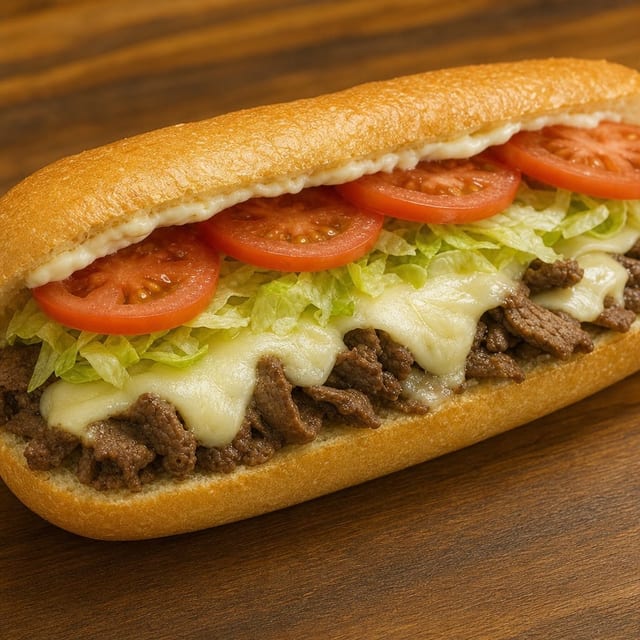 Steak & Cheese Grinder.