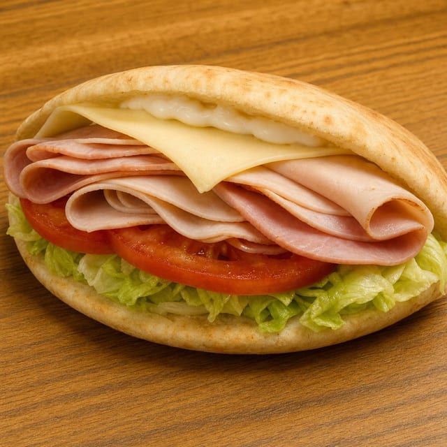 Ham & Turkey Pita.
