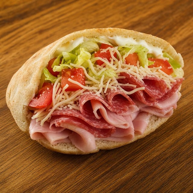 Italian Cold Cut Pita.