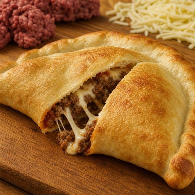 Meat Lover's Calzone.