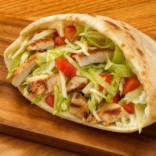 Grilled Chicken Pita