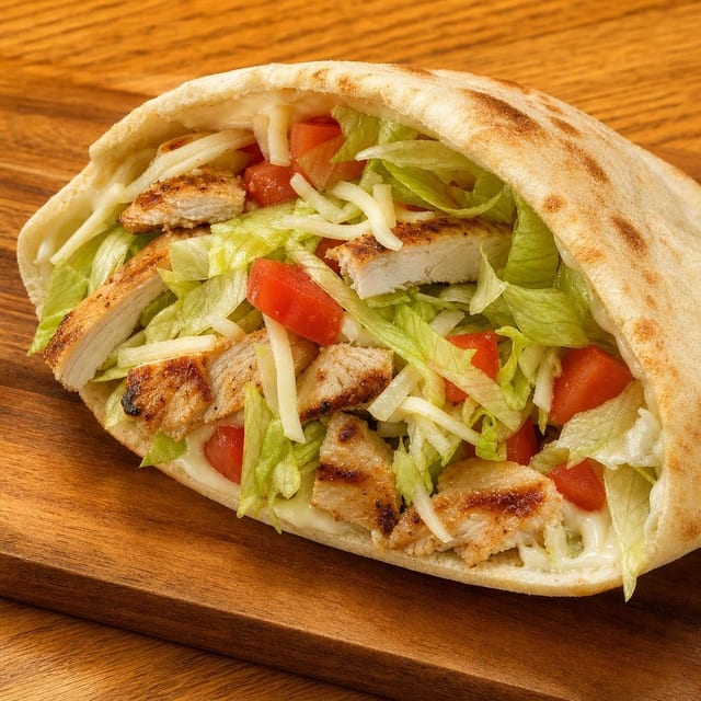 Grilled Chicken Pita.