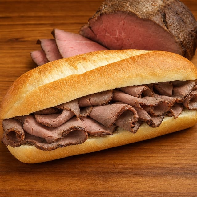 Roast Beef Grinder.