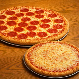 #6 Large 1-Topping Pizza & Small Cheese Pizza