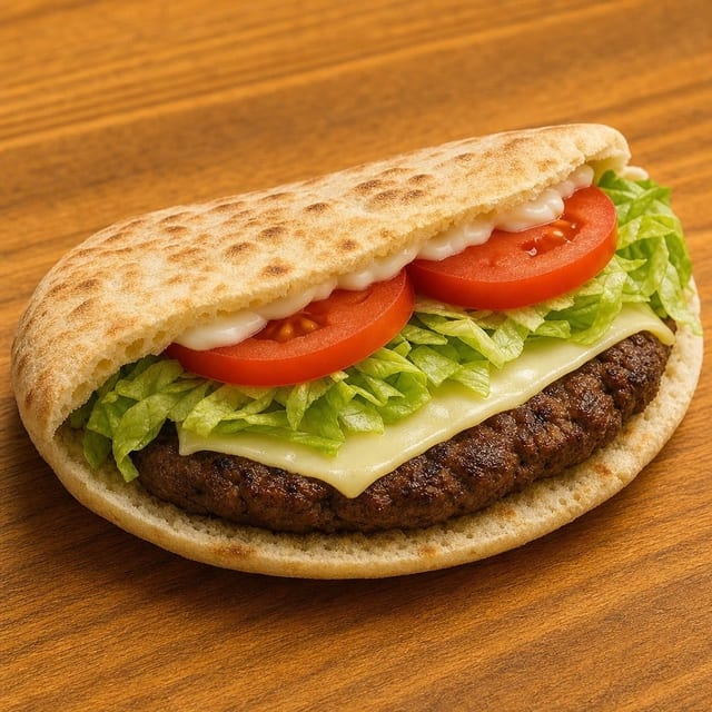 Hamburger Pita.