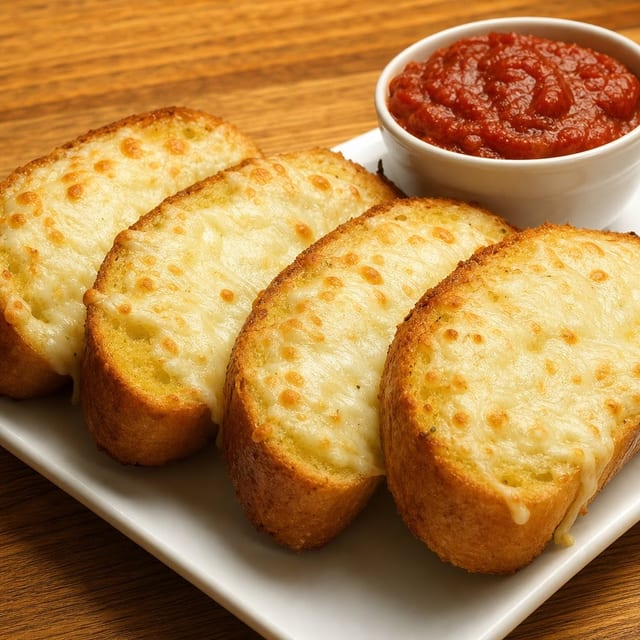 Garlic Bread With Cheese.