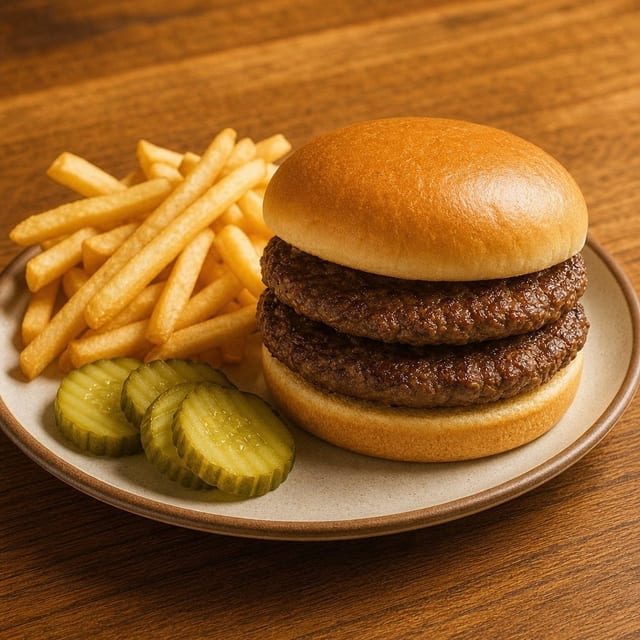 Double Hamburger.