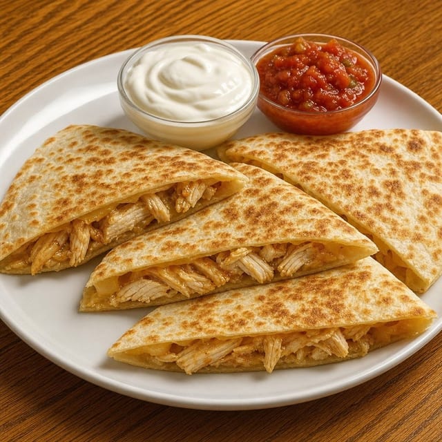Quesadillas With Chicken.