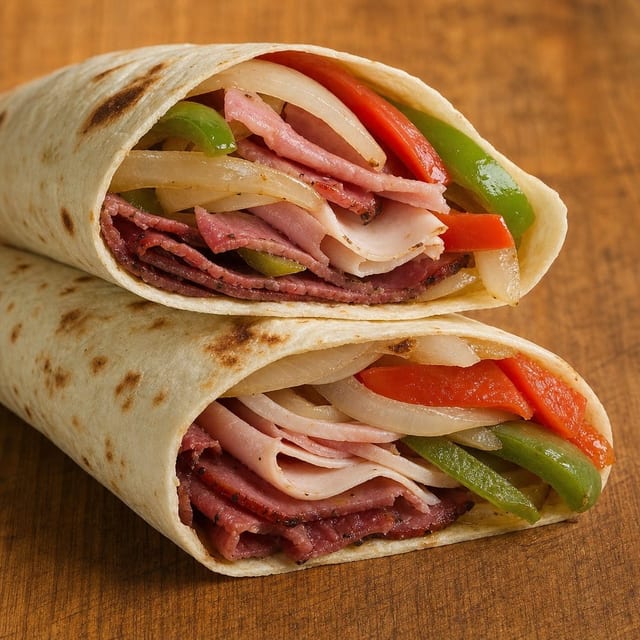 Mixed Grill Wrap.