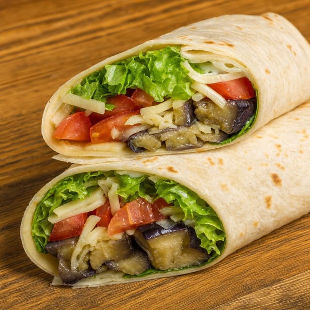 Eggplant Wrap.