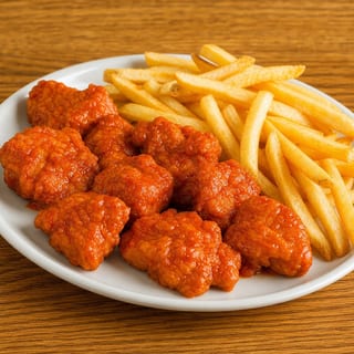 Boneless Buffalo Wings Lunch