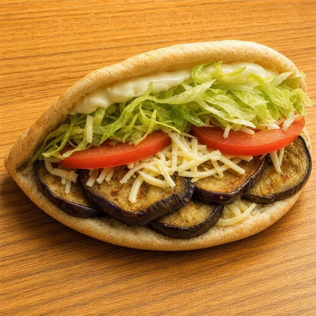 Eggplant Pita.