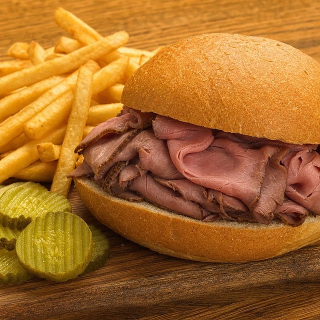 Roast Beef Sandwich.