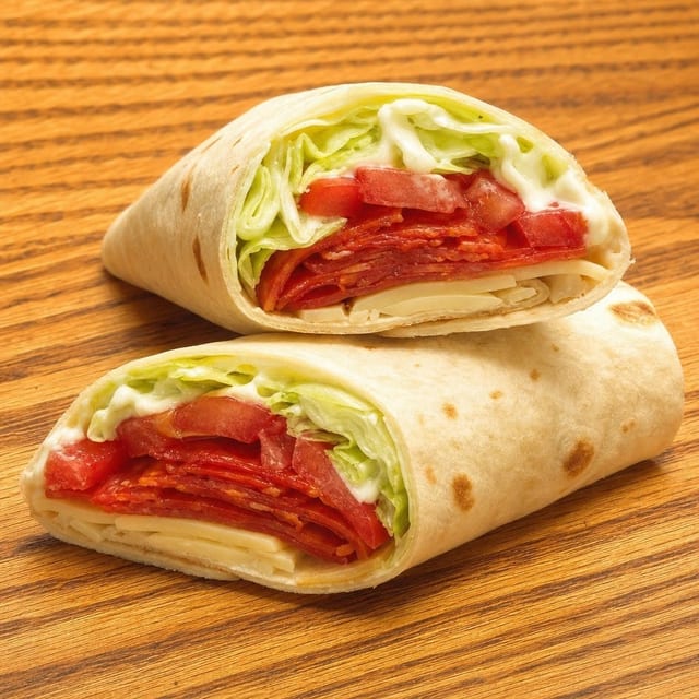 Pepperoni Wrap.