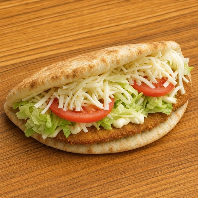 Veal Cutlet Pita.