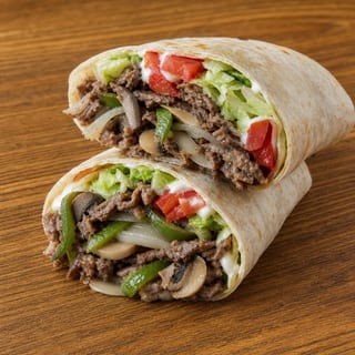 Philly Cheesesteak Wrap