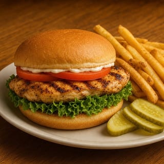 Cajun Grilled Chicken Sandwich
