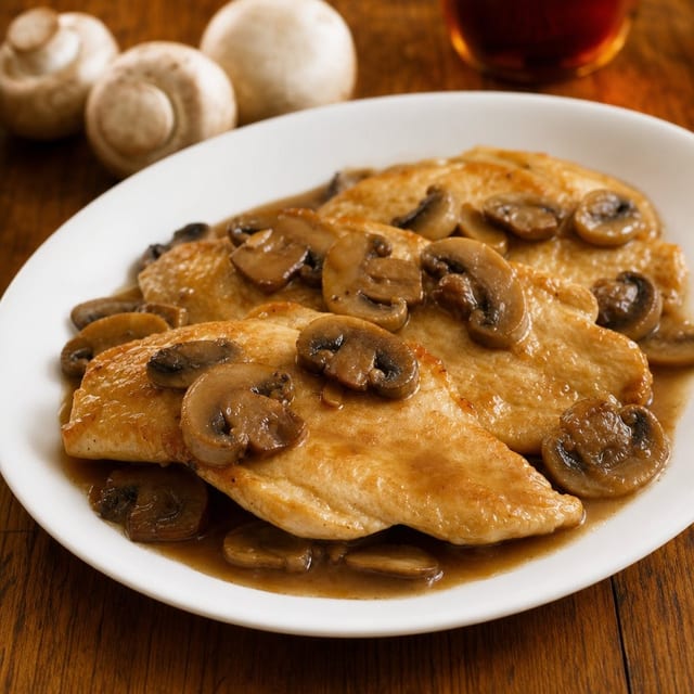 Chicken Marsala.