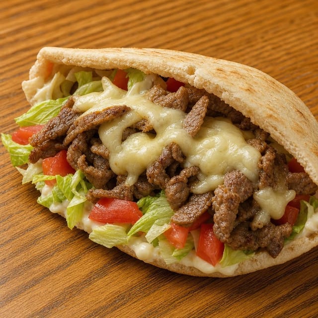 Steak & Cheese Pita.