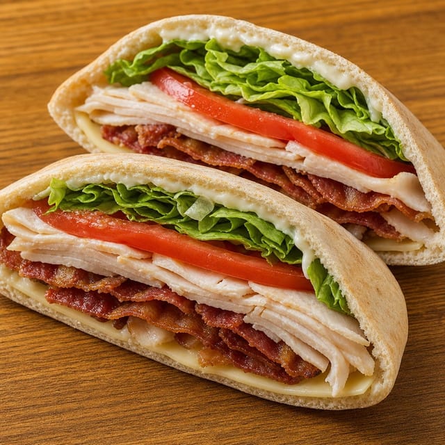 Turkey Club Pita.